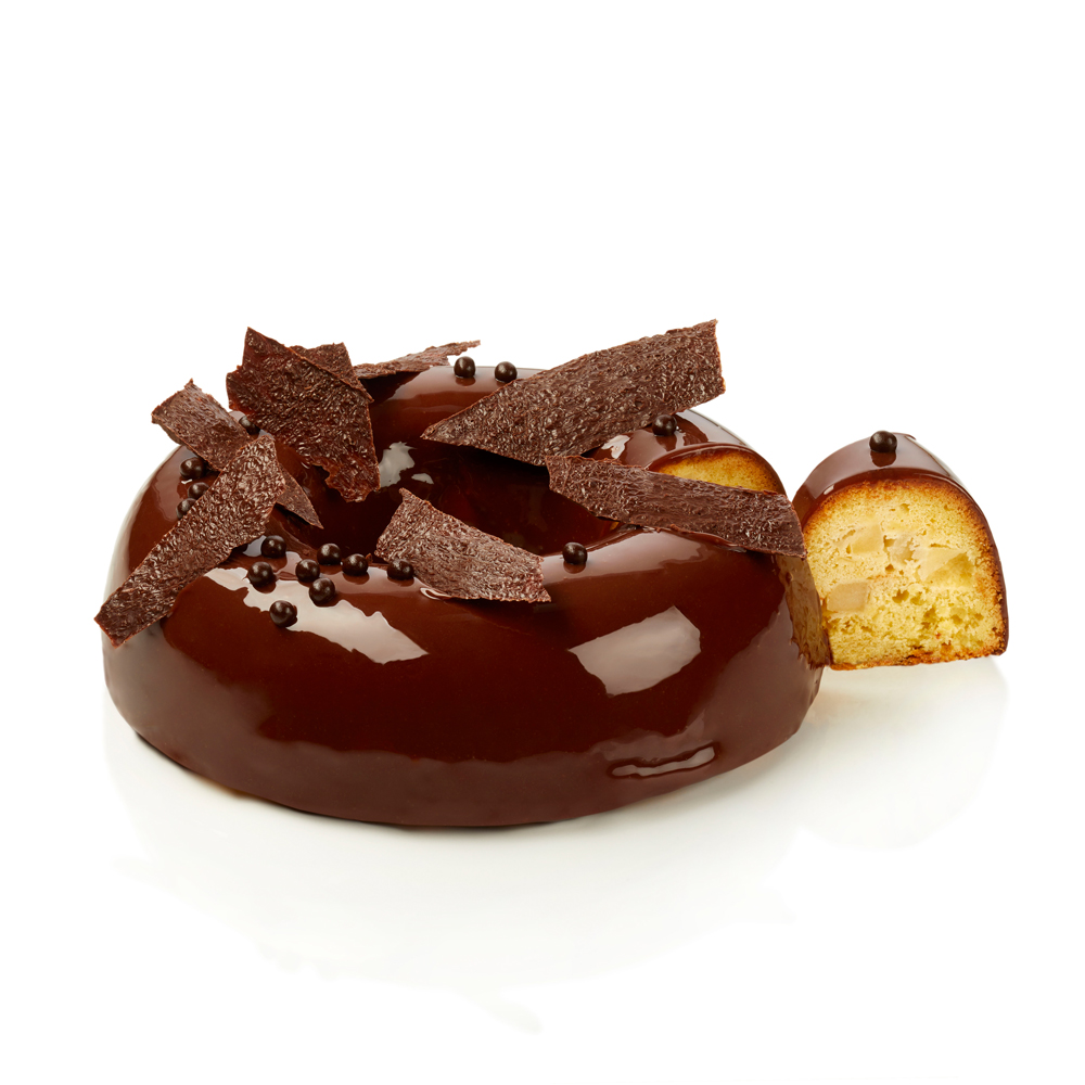 Ciambella alle pere Williams e cioccolato